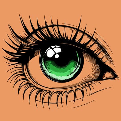 realistic eye