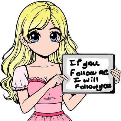 realistic pretty girl holding blank sign