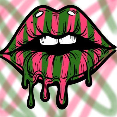 lips that look realistic and drip