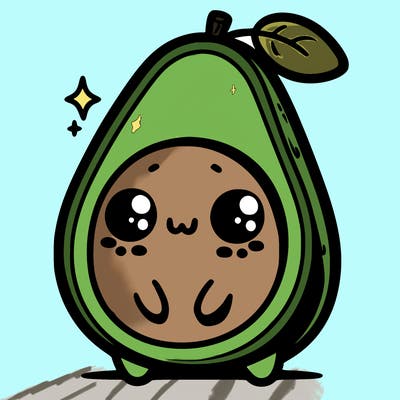 cute avocado