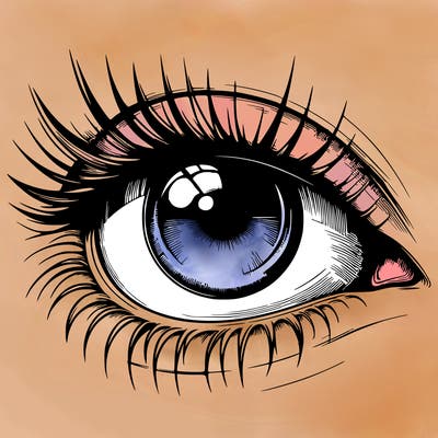 realistic eye