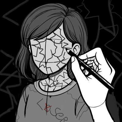 drawing a realistic person