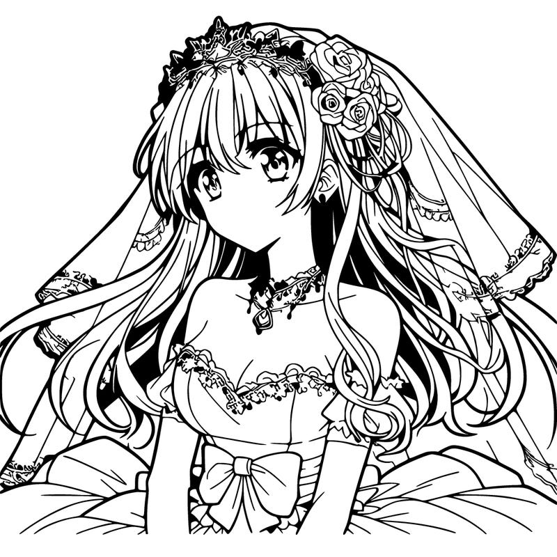 an anime bride
