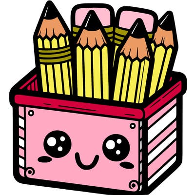 a pencil box