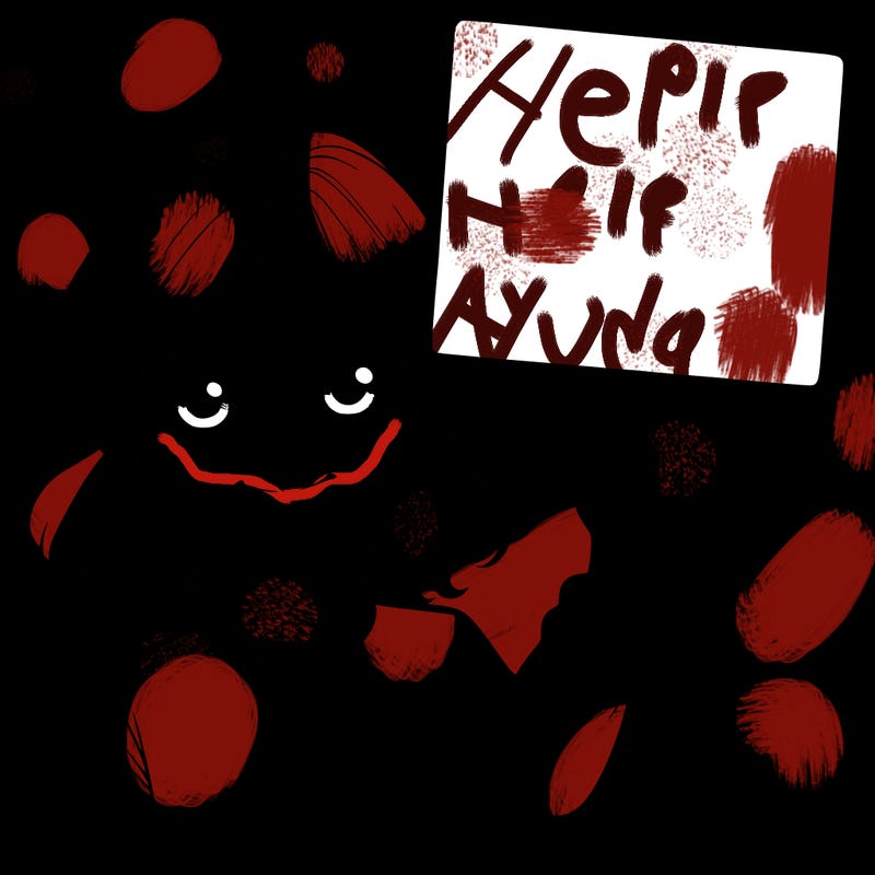 realistic girl holding up a sign