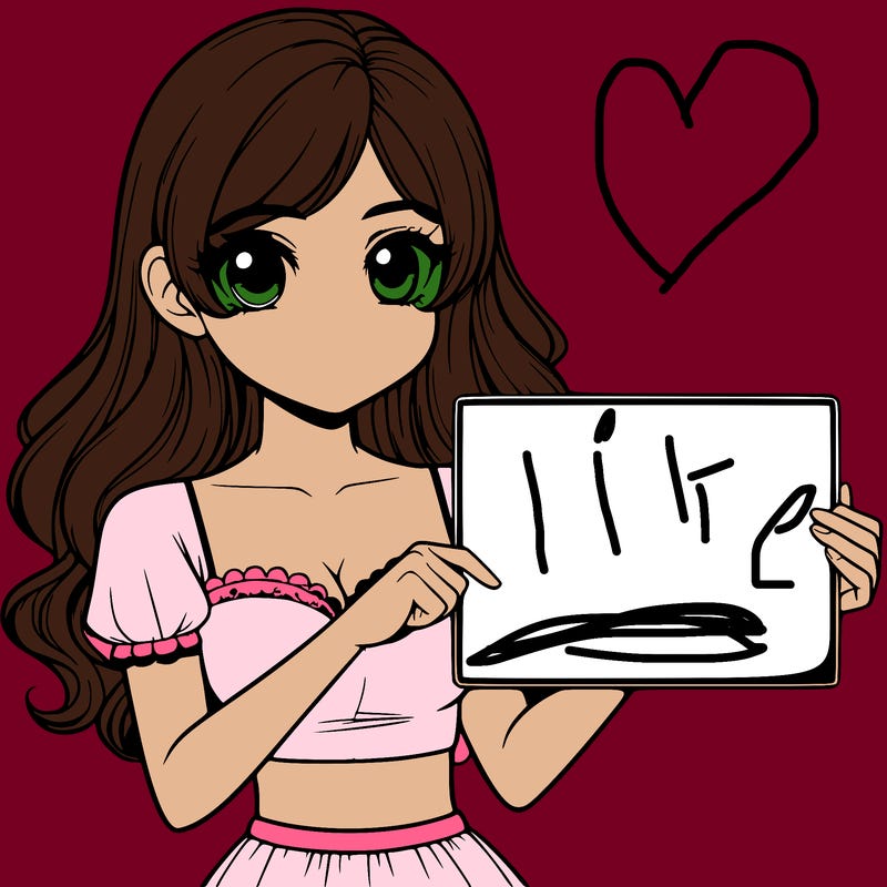 realistic pretty girl holding blank sign