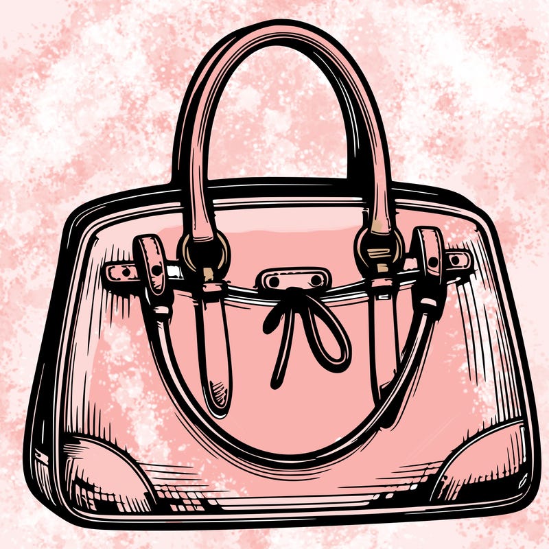 realistic handbag