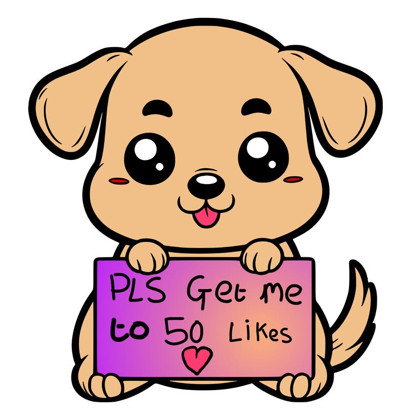 cute doggy holding white sign