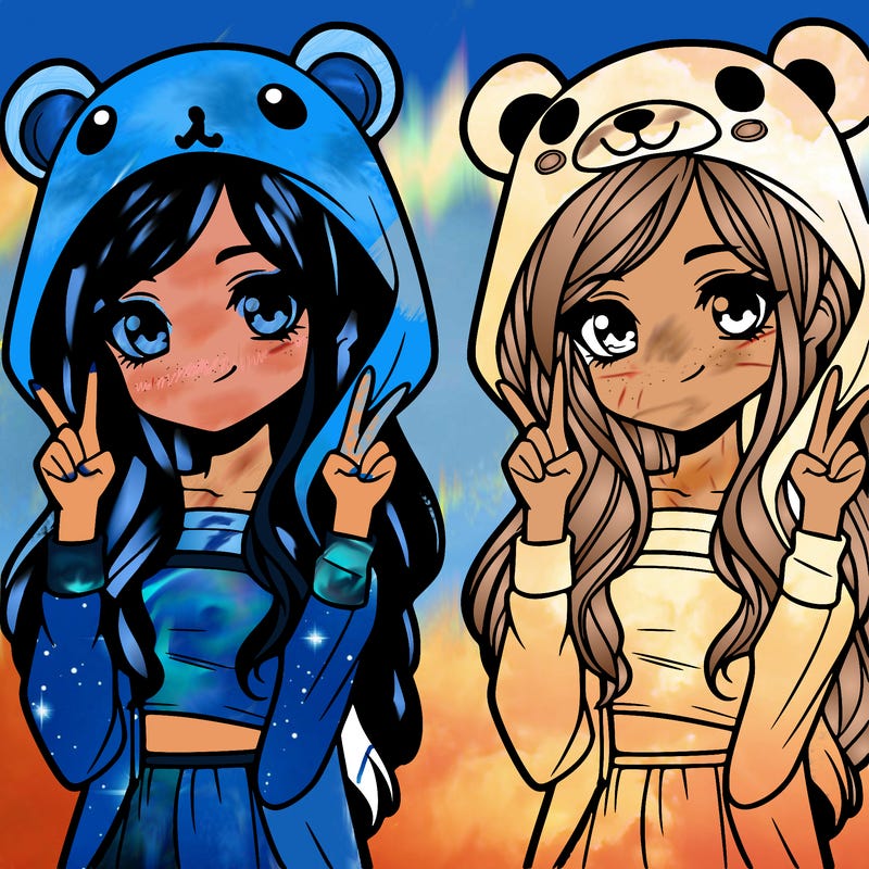 teen girl in animal costume