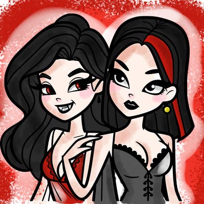 👱🏻‍♀️🧛‍♀️