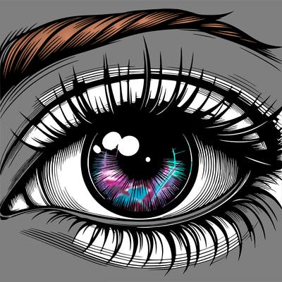 realistic eye