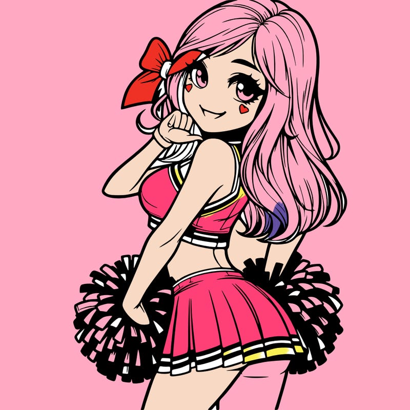 realistic cheerleader