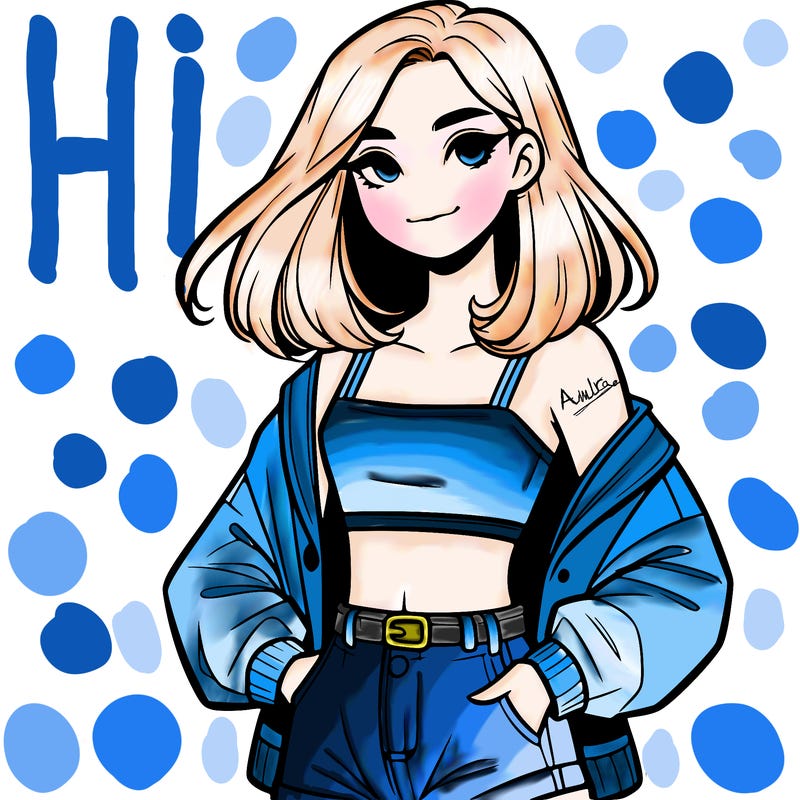 a realistic girl with a crop top and short shorts in an open jacket