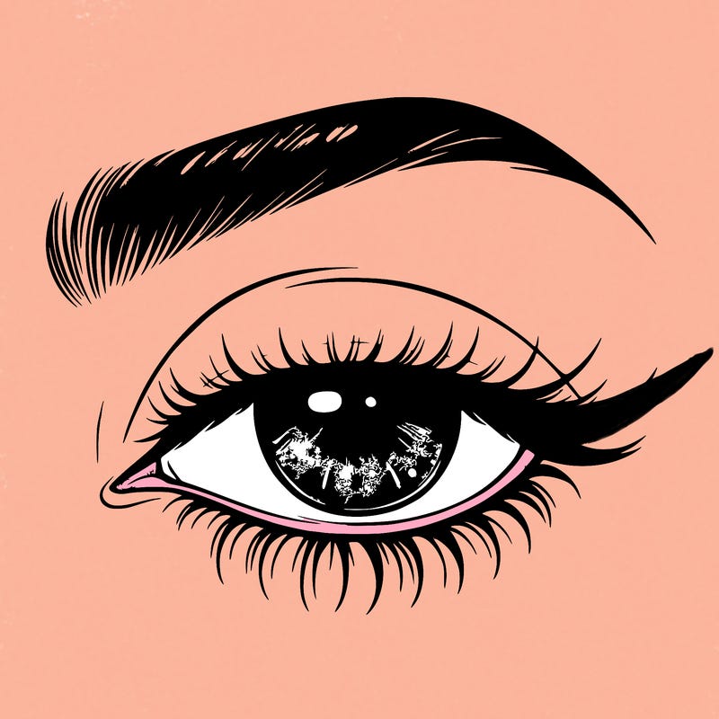 eye closed realistic