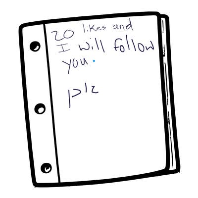 blank piece of paper