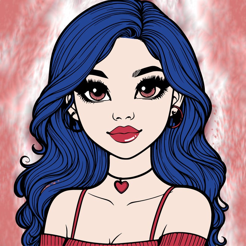 realistic pretty girl