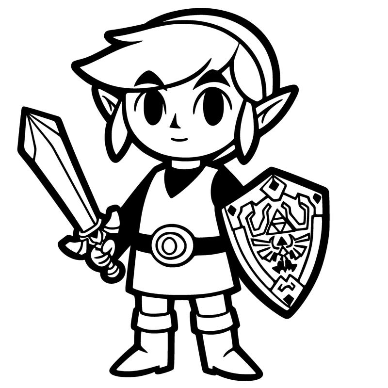 link  from the  legend of zelda