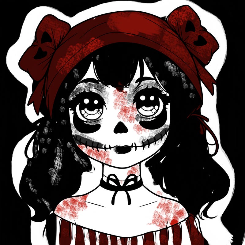 realistic girl halloween