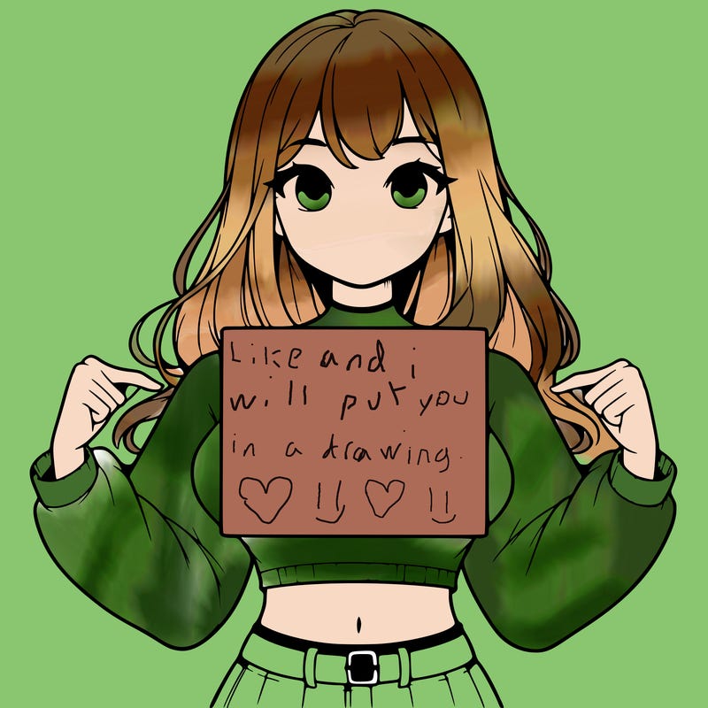 girl holding a blank sign in a long sleeve crop top