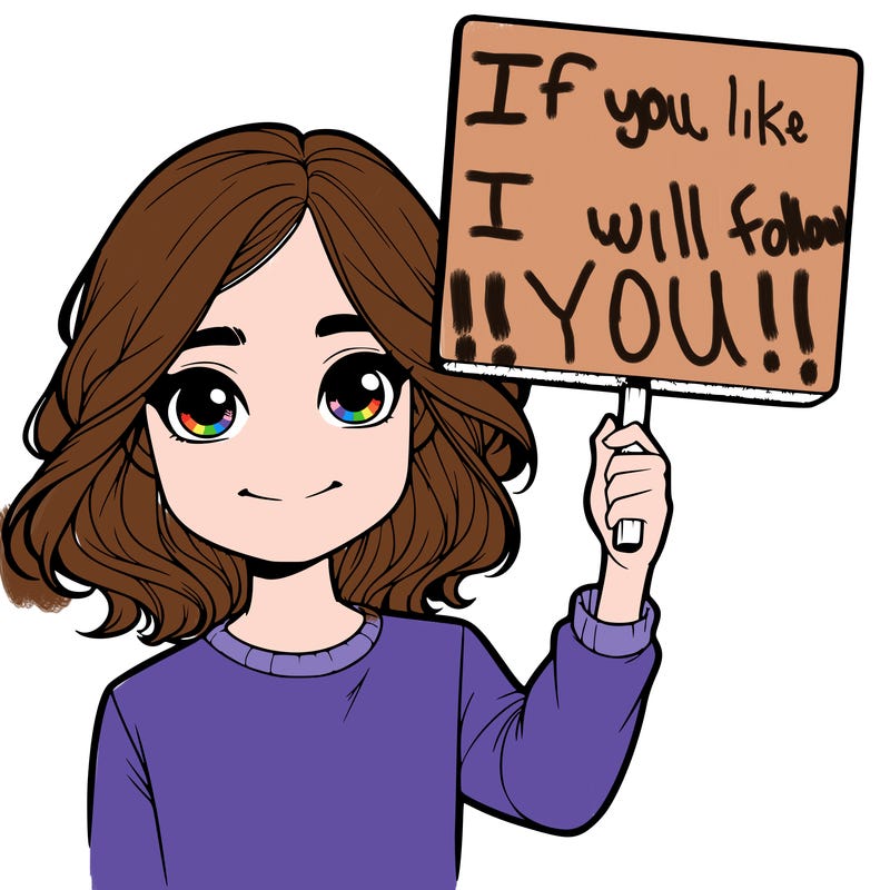 realistic girl holding up a sign