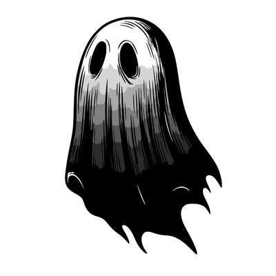 realistic creepy ghost