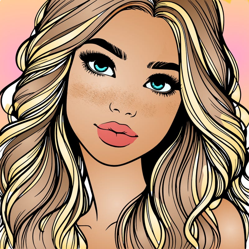 beautiful realistic girl