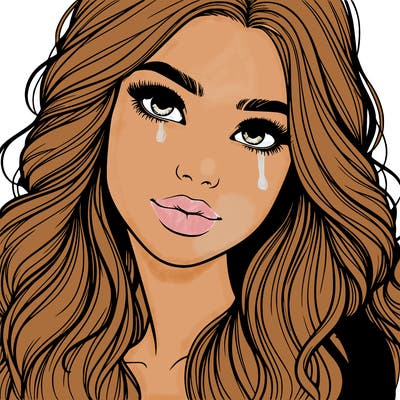 beautiful realistic girl