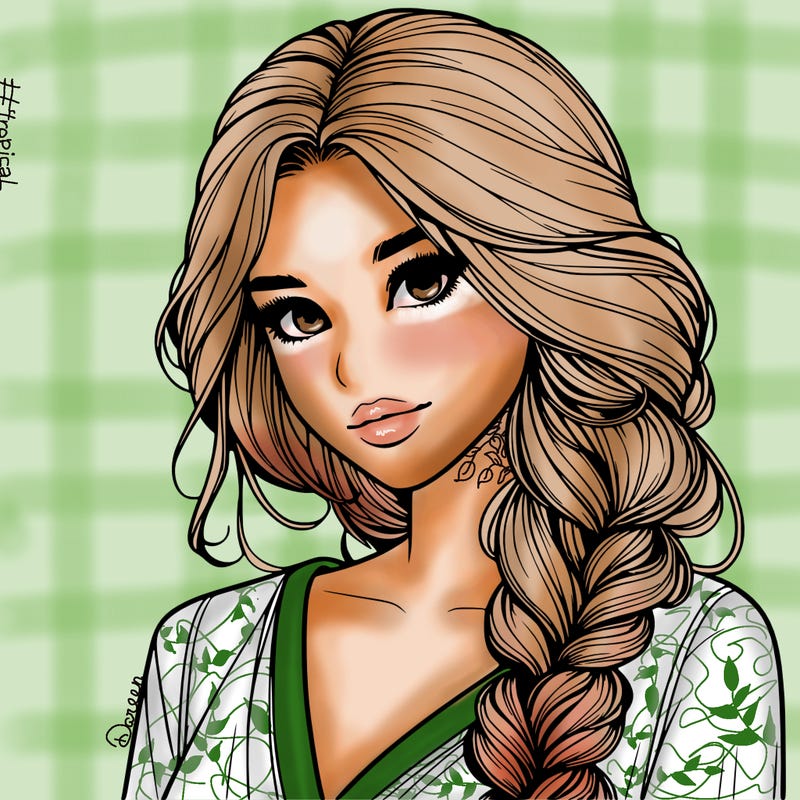 beautiful girl model realistic