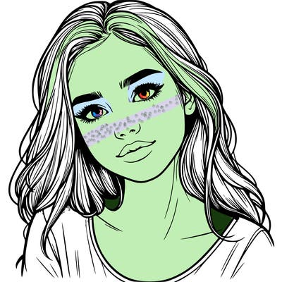 realistic teen girl