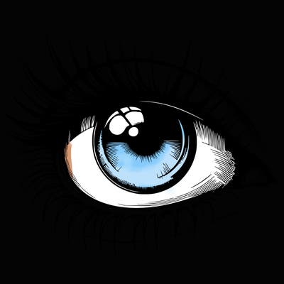 realistic eye