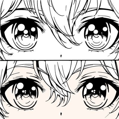 anime eyes