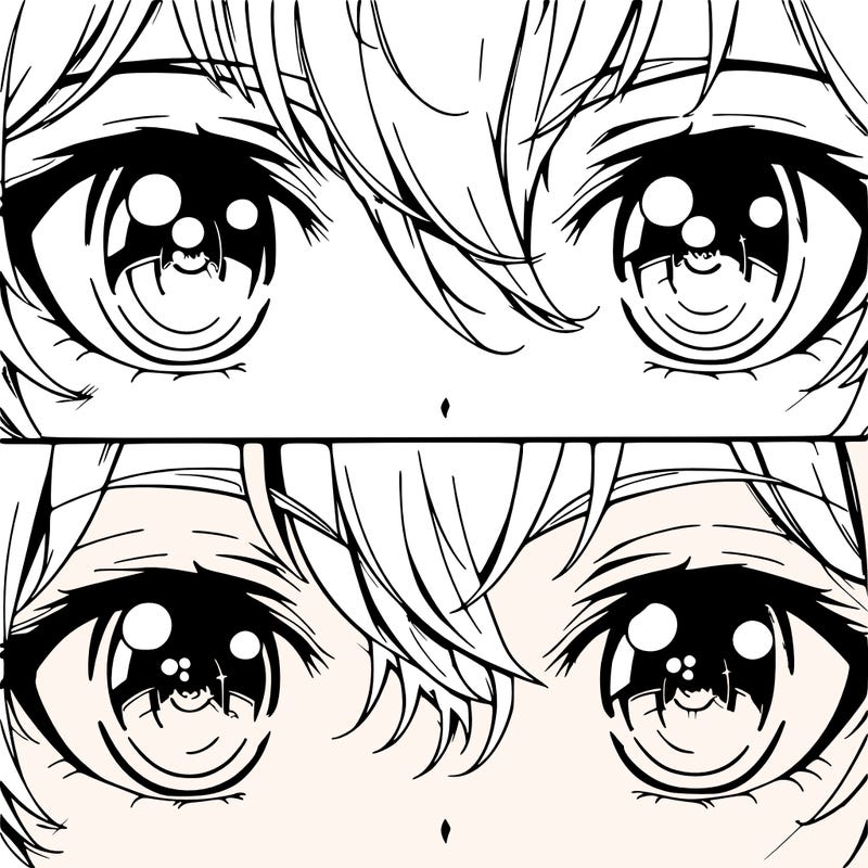 anime eyes