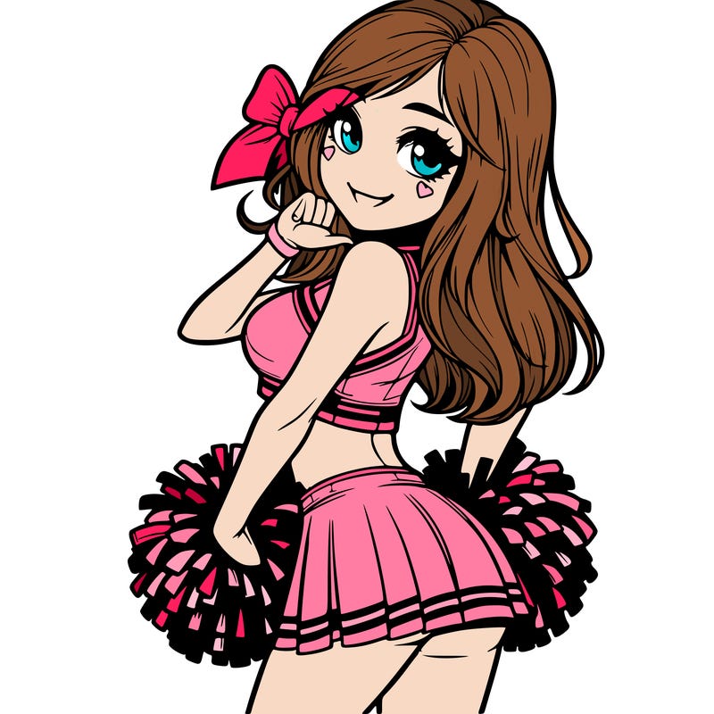 realistic cheerleader
