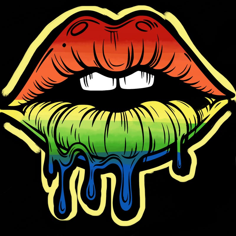 lips that look realistic and drip