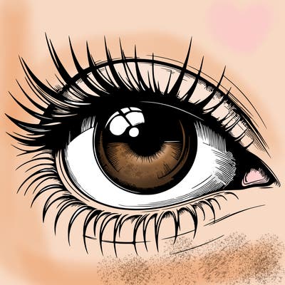 realistic eye