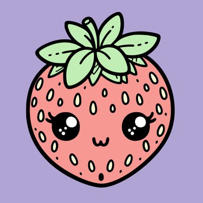 cute strawberry