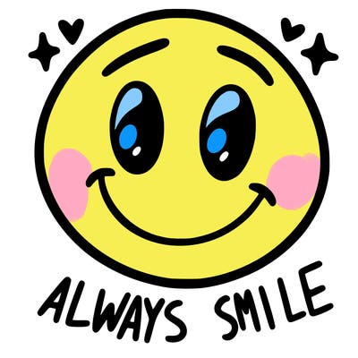 always smile