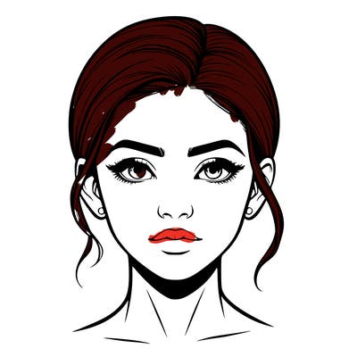 realistic face