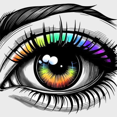 realistic eye