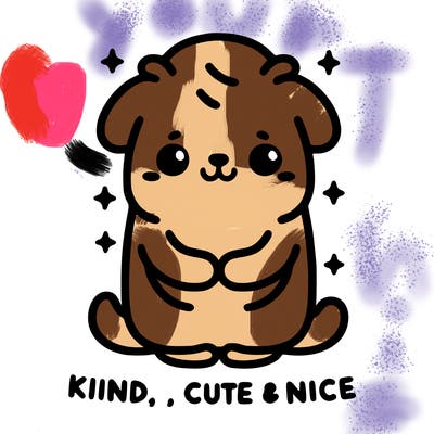 kind cute nice