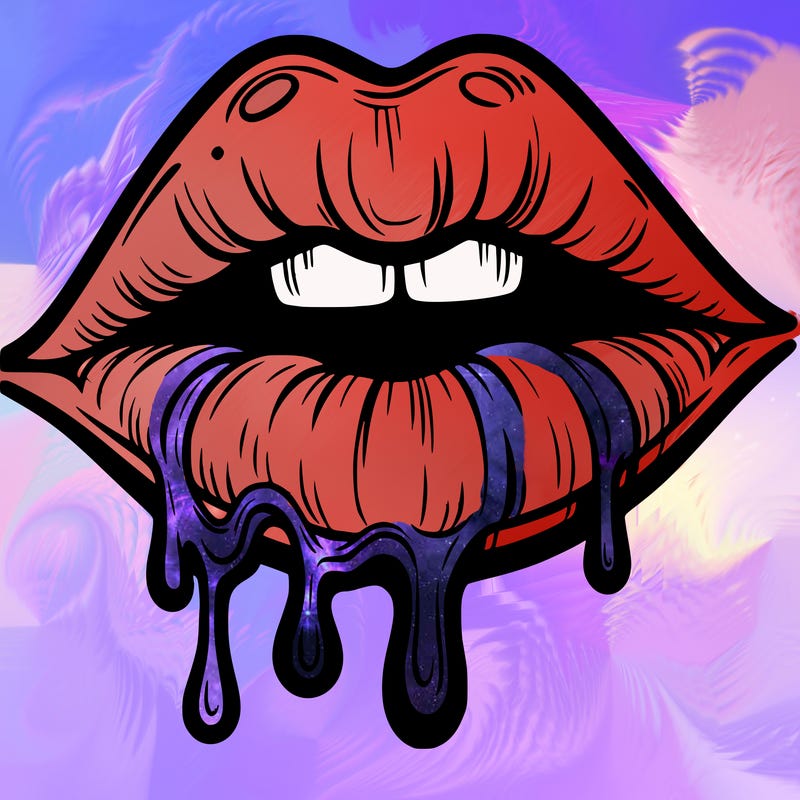 lips that look realistic and drip