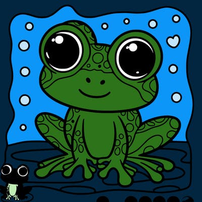 cute frog