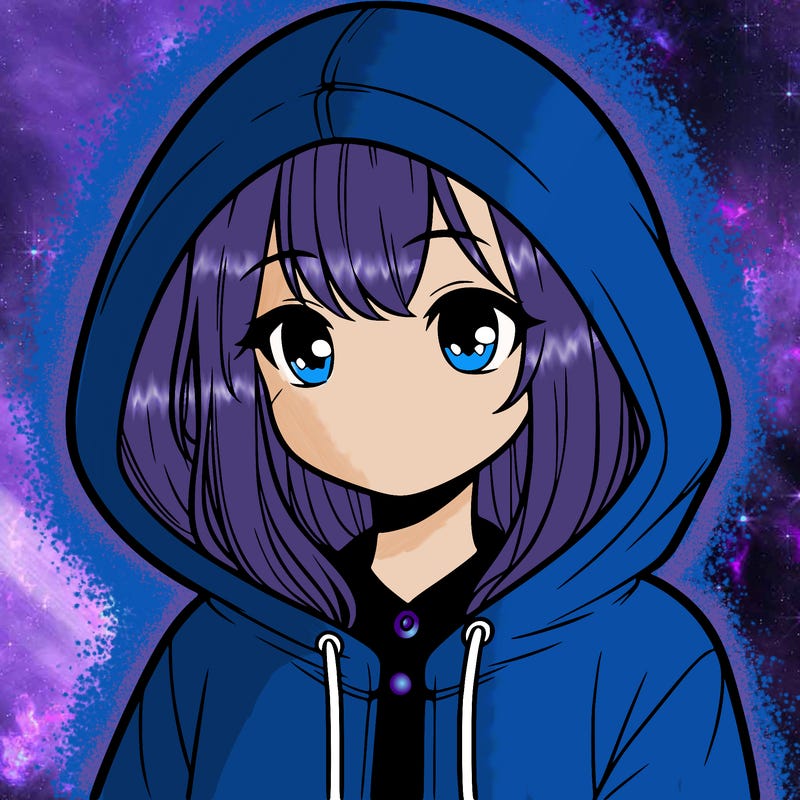 girl with hoodie