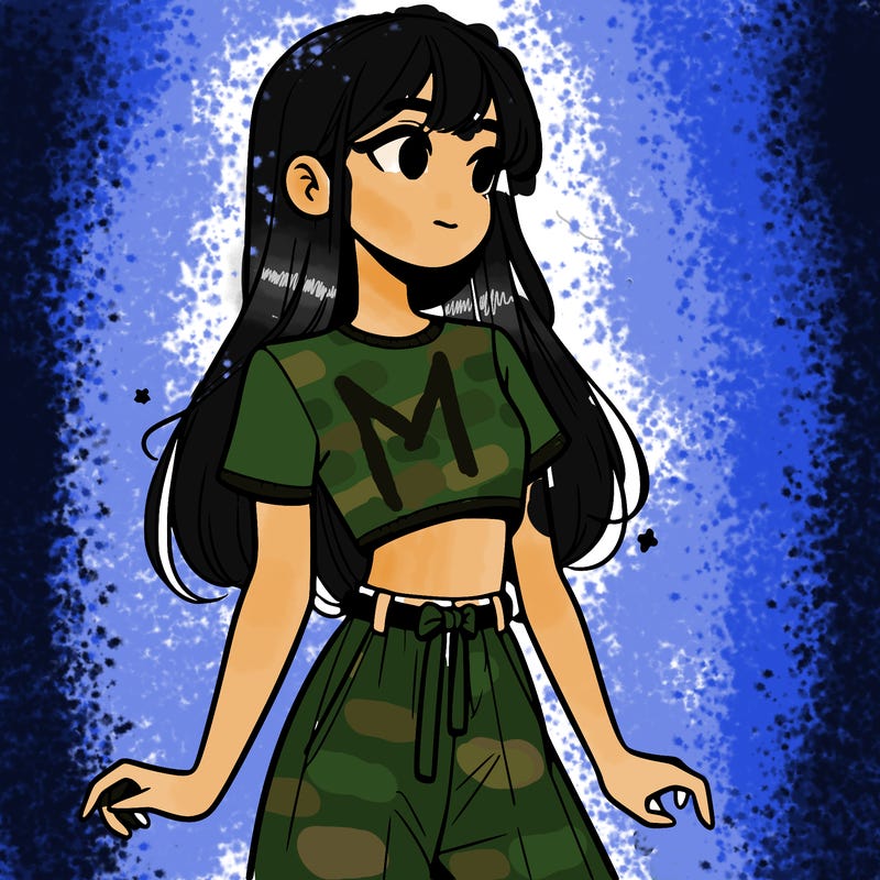 girl in a cute crop top