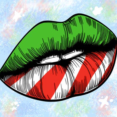 realistic lips