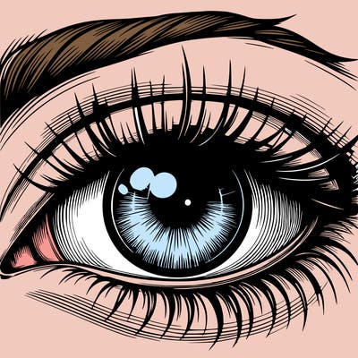 realistic eye