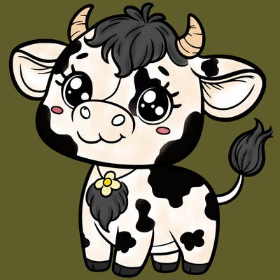 cute cow