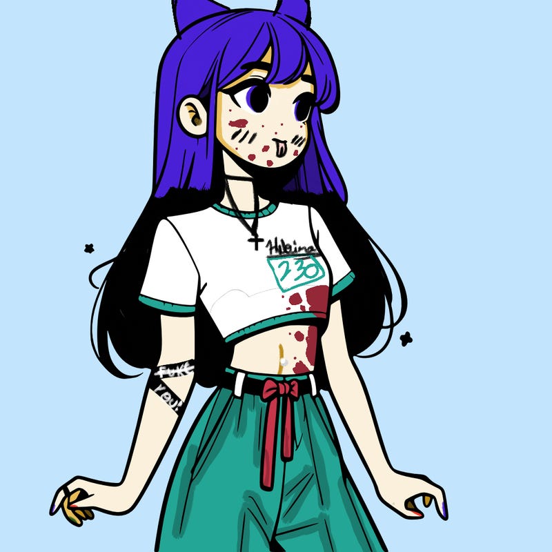 girl in a cute crop top