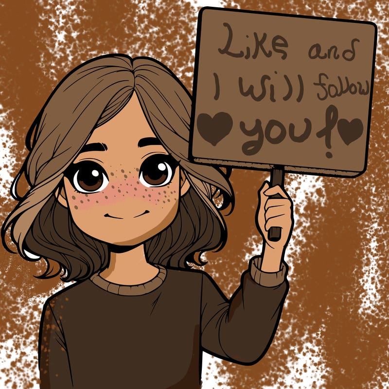 realistic girl holding up a sign