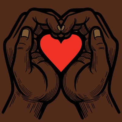 hands making a heart